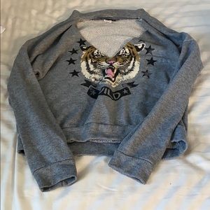 Graphic sweater